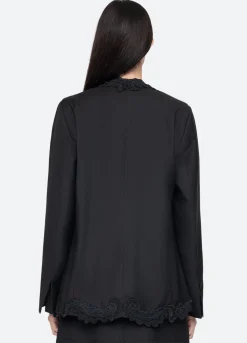 Sea New York Aerin Blazer Black Outlet