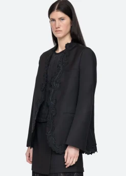 Sea New York Aerin Blazer Black Outlet