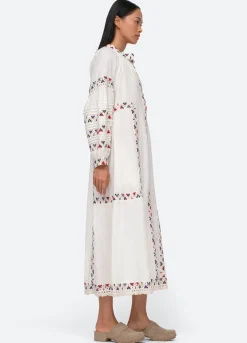 Sea New York Alicia L/S Dress Cream Sale
