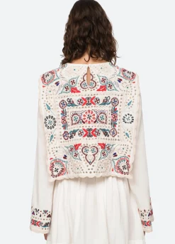 Sea New York Alicia L/S Top Cream Shop