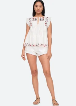 Sea New York Alicia Tank Cream Cheap
