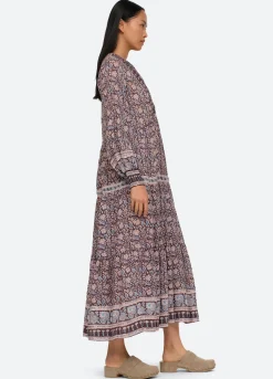 Sea New York Amaki L/S Dress Lilac Outlet