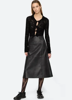 Sea New York Andy Skirt Black Hot