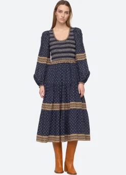 Sea New York Arlita Dress Navy Clearance