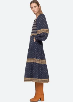 Sea New York Arlita Dress Navy Clearance