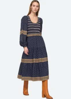 Sea New York Arlita Dress Navy Clearance