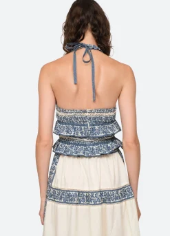 Sea New York Arlo Halter Top Multi Discount