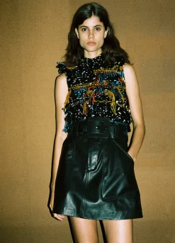 Sea New York Ayden Mini Skirt Black Fashion