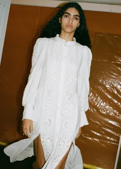 Sea New York Baylin L/S Dress Cream Clearance
