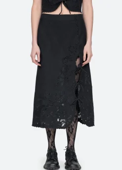 Sea New York Baylin Skirt Black Flash Sale