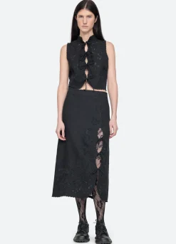 Sea New York Baylin Skirt Black Flash Sale