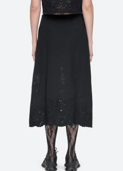 Sea New York Baylin Skirt Black Flash Sale