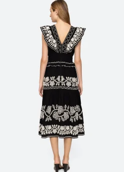 Sea New York Beck Dress Black Shop