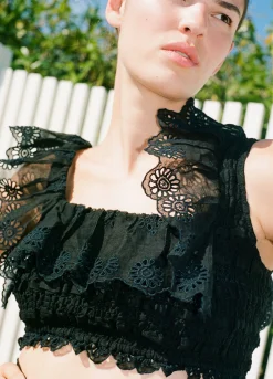 Sea New York Blaine Crop Top Black Best Sale