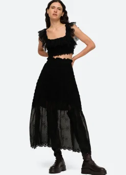 Sea New York Blaine Crop Top Black Best Sale