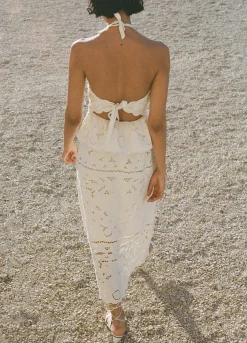 Sea New York Blaire Skirt White Hot