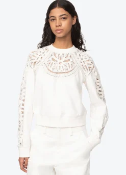Sea New York Branca Sweatshirt Cream Cheap