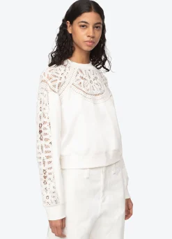 Sea New York Branca Sweatshirt Cream Cheap