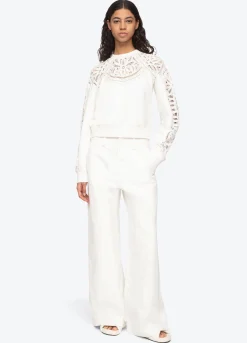 Sea New York Branca Sweatshirt Cream Cheap