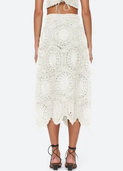 Sea New York Camila Skirt White Discount