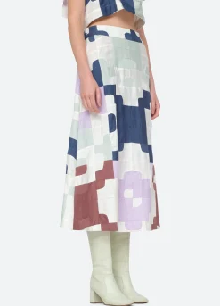 Sea New York Cari Skirt Mint Flash Sale