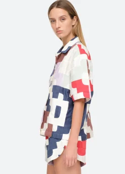 Sea New York Cari S/S Top Mint Outlet