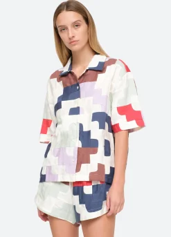 Sea New York Cari S/S Top Mint Outlet