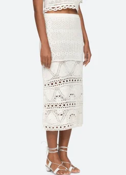 Sea New York Carter Skirt White Shop