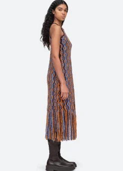 Sea New York Drew Dress Blue New
