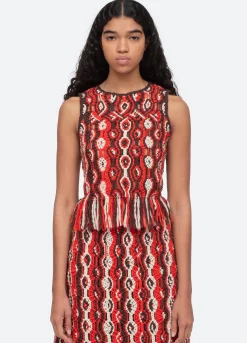 Sea New York Drew Top Red Online