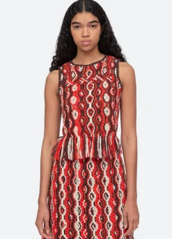 Sea New York Drew Top Red Online