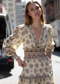 Sea New York Ellabeth Dress Cream Hot