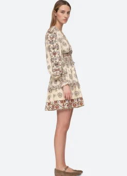 Sea New York Ellabeth Dress Cream Hot