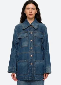 Sea New York Fallon Jacket Blue Outlet