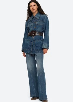 Sea New York Fallon Jacket Blue Outlet