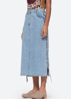 Sea New York Flyn Skirt Blue Cheap