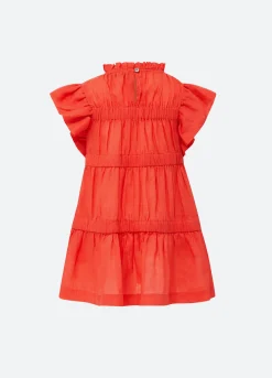 Sea New York Frida Kids Dress Red New