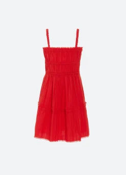 Sea New York Greir Kids Dress Red New