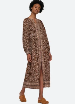 Sea New York Irina Caftan Dress Multi Flash Sale
