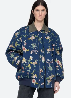 Sea New York Julian Bomber Jacket Navy Store