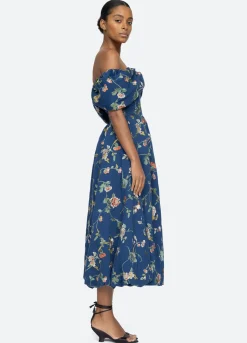 Sea New York Julian Dress Navy Hot