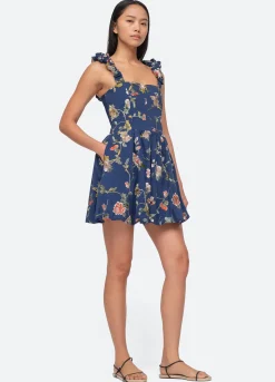 Sea New York Julian Mini Dress Navy Sale