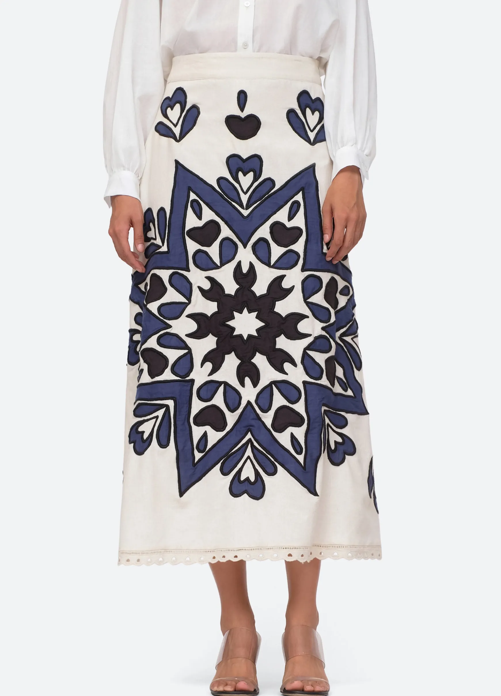 Sea New York Kaia Skirt Navy Store