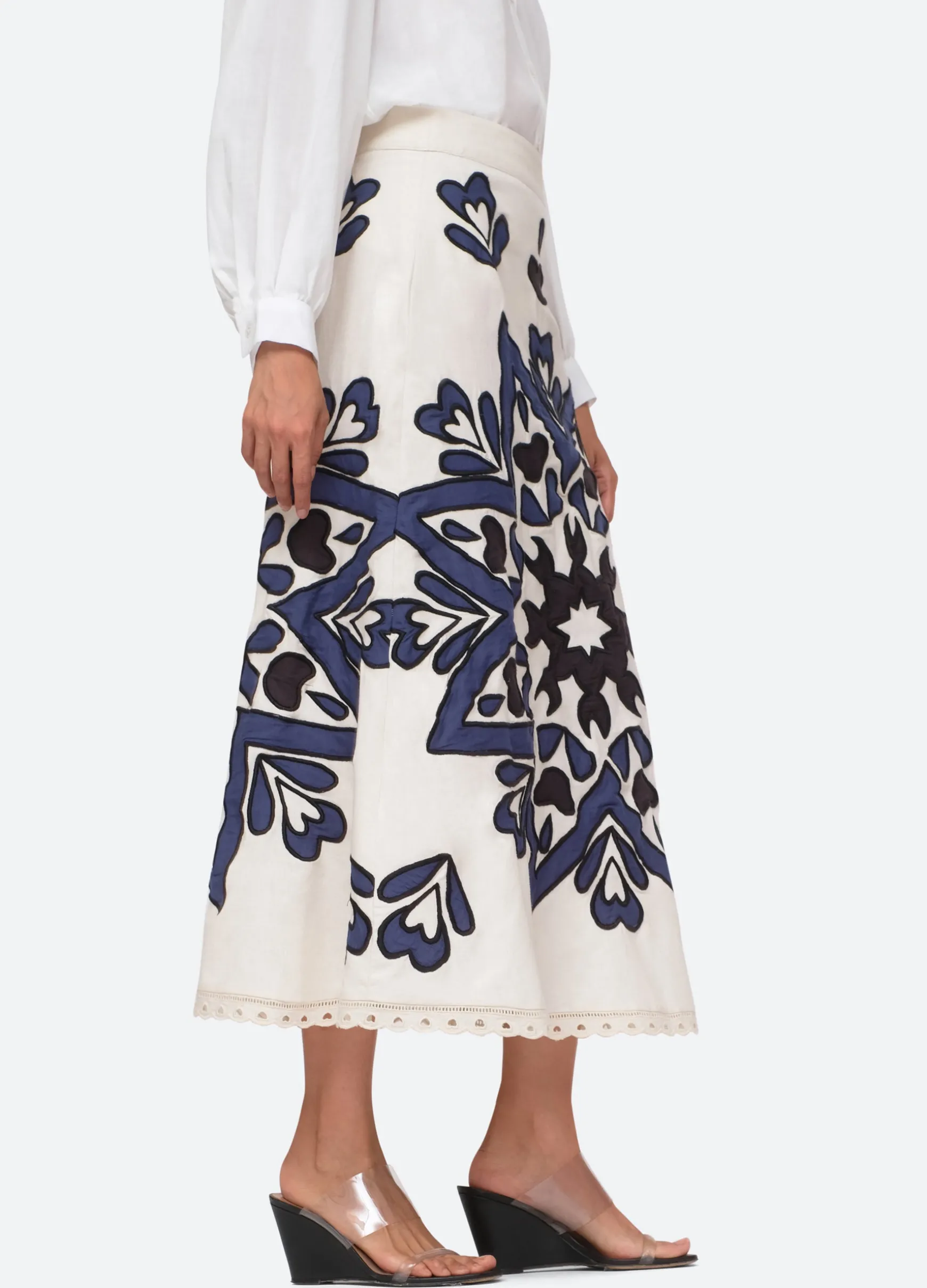 Sea New York Kaia Skirt Navy Store
