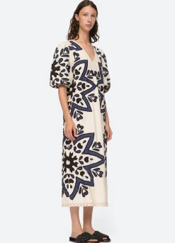 Sea New York Kaia V-Neck Dress Shop