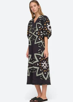 Sea New York Kaia V-Neck Dress Shop