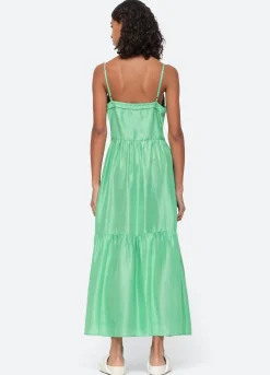 Sea New York Kyle Slip Dress Lime Best