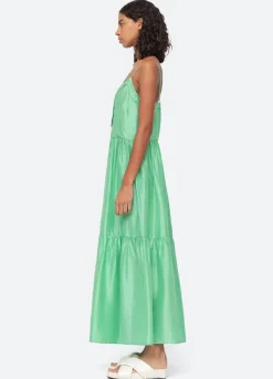 Sea New York Kyle Slip Dress Lime Best