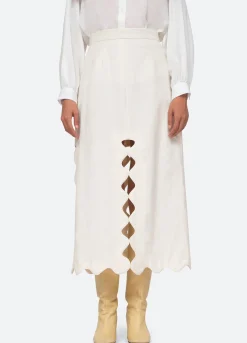 Sea New York Leona Skirt Cream Outlet