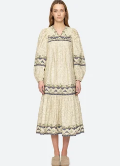 Sea New York Louie L/S Dress Multi Shop